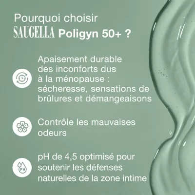Poligyn 50+ Apaisant & Hydratant Soin lavant Intime 