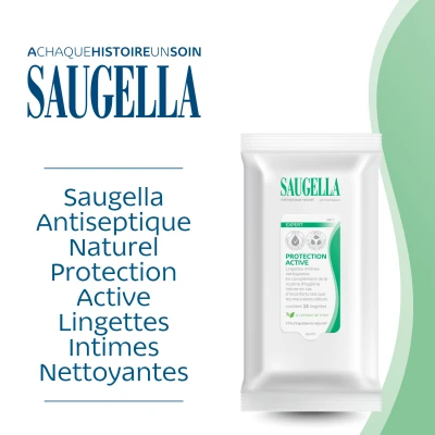 Antiseptique Lingettes Intimes Nettoyantes 