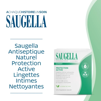 Antiseptique Lingettes Intimes Nettoyantes 