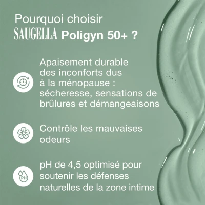 Poligyn 50+ Apaisant & Hydratant Soin lavant Intime 