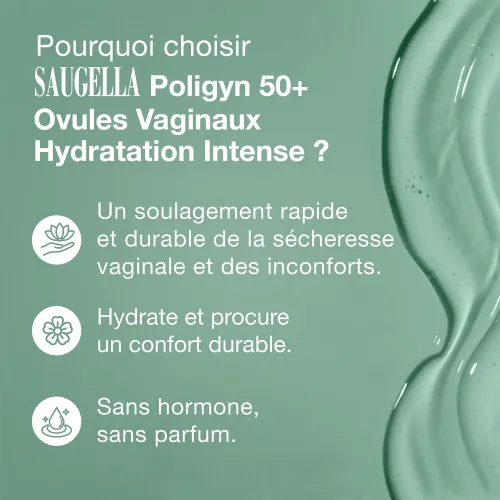 Ovules Vaginaux - Hydratation intense Poligyn 50+