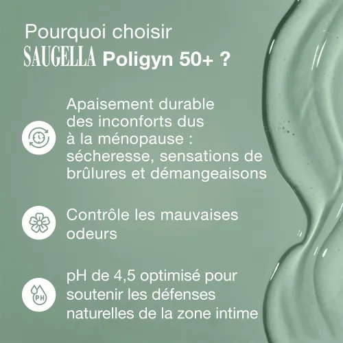 Poligyn 50+ Apaisant & Hydratant Soin lavant Intime 