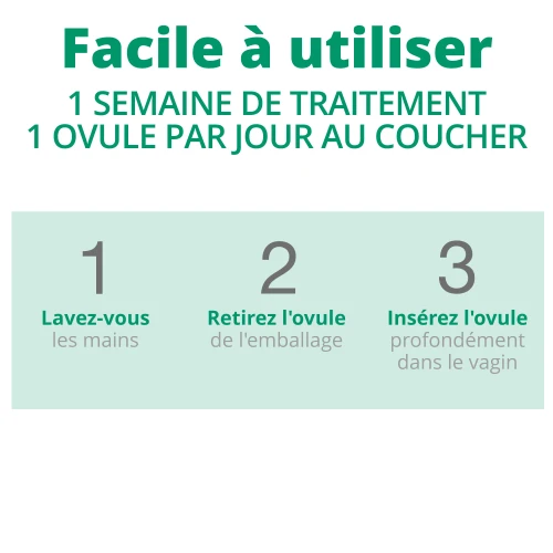 Ovules - Triple effet Vaginose Bactérienne 