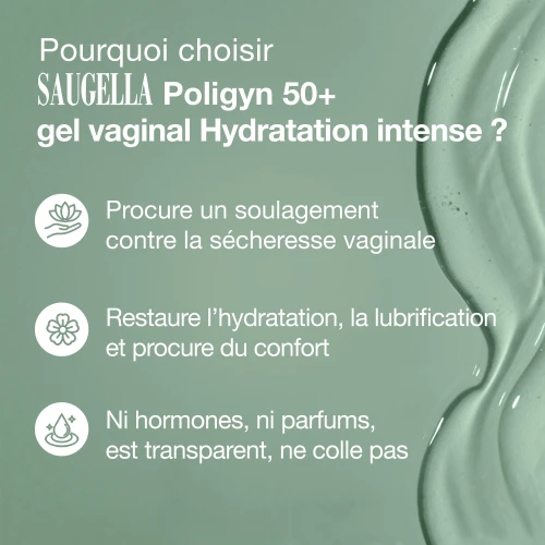 Poligyn 50+ gel vaginal Hydratation Intense 