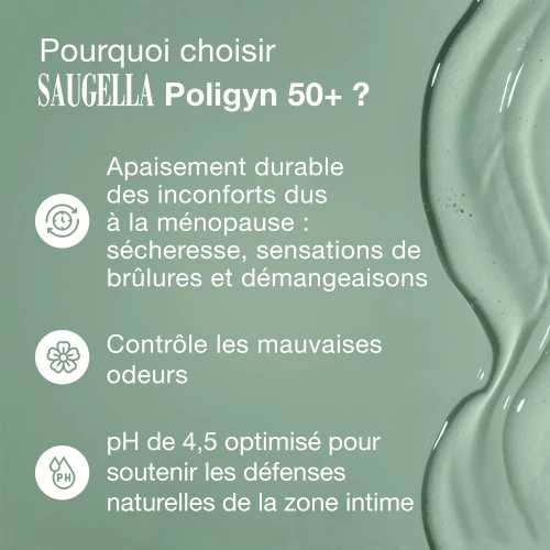 Poligyn 50+ Apaisant & Hydratant Soin lavant Intime 