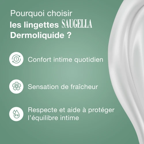 Dermoliquide Lingettes intimes 